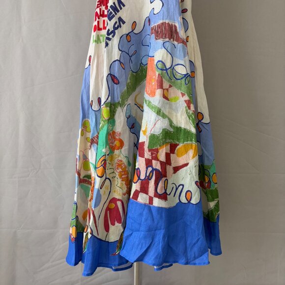 ALEMAIS Women’s Nadia Linen Maxi Dress - Picture 7 of 12